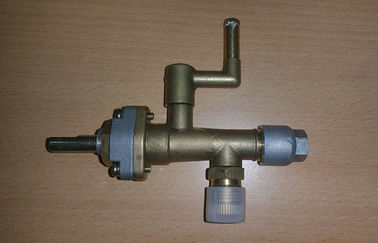 China Botão SVL01 de bronze do alumínio da válvula cortada do gás da emergência automaticamente opcional fornecedor