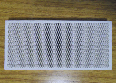 China Placa cerâmica para o calefator de gás, placa cerâmica do favo de mel infravermelho da alumina no forno fornecedor
