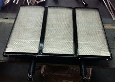 China Três - dentro - uns esmaltou o queimador infravermelho cerâmico personalizado para o forno de revestimento fornecedor