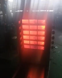 China Máquina feita sob encomenda SUS304 do no espeto de Shawarma, equipamento do no espeto do BBQ Doner dos queimadores do LPG/NG 6 fornecedor