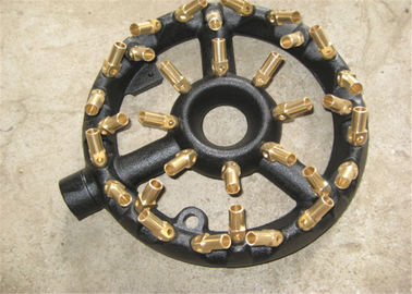 Ferro fundido LPG/gás do NG acessório do queimador do jato com os 32 bocais de bronze 85 MJ/hora fornecedor