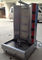 Queimadores de aço inoxidável LPG da máquina quatro de Shawarma do no espeto de Doner do gás com gerencio Rod médio fornecedor